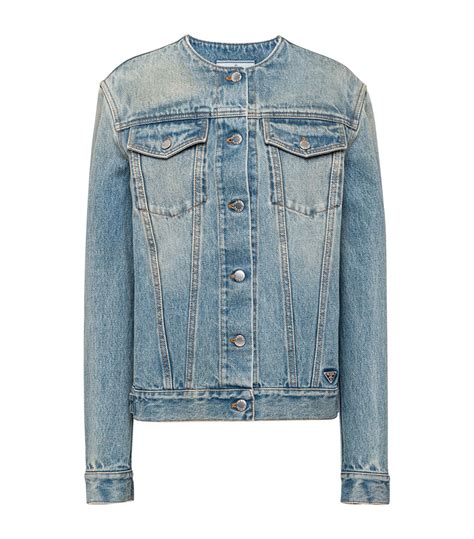 prada jacket men denim